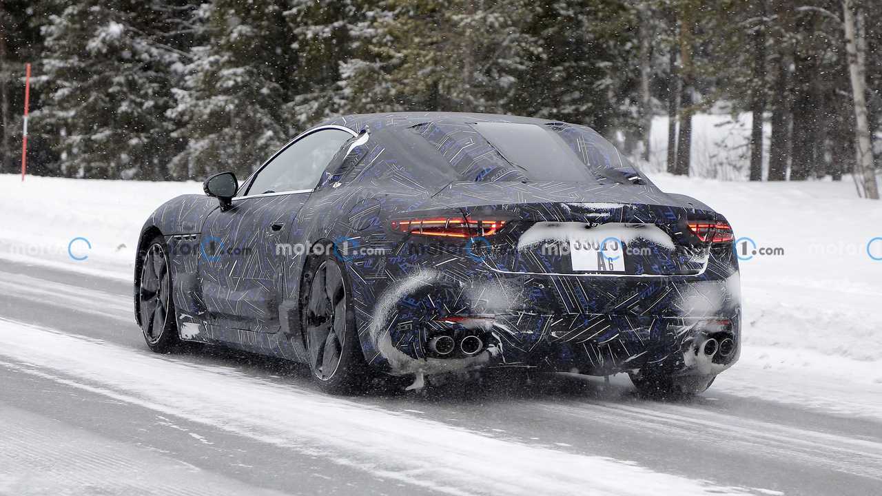New rear spy photo of the Maserati GranTurismo