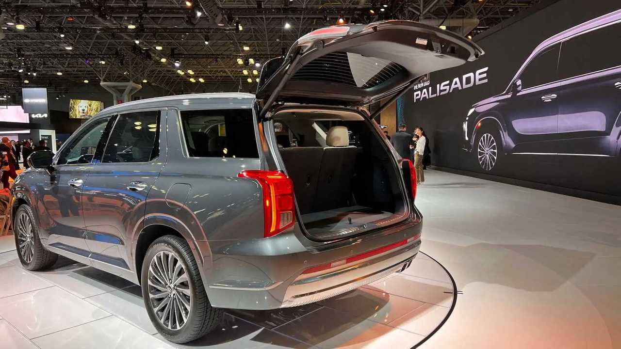Обновленный Hyundai Palisade для США, экстерьер