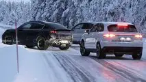 Photos espion Porsche Macan EV