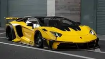 Lamborghini Aventador, il kit carrozzeria di lusso di Liberty Walk