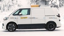 VW ID. Buzz Cargo Van Spy Shots