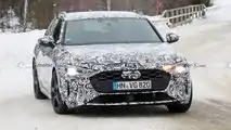 Audi A4 Avant (2023) in der Wintererprobung erwischt