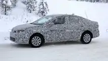 VW Virtus spy photo (side view)