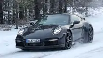 Porsche 911 Sport Classic Spy Shots Front