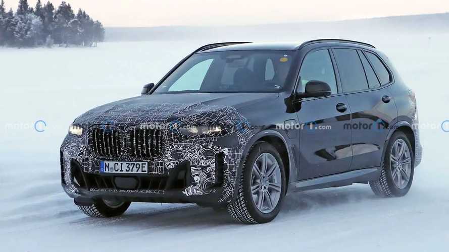 Makyajlı 2022 BMW X5 bir kez daha görüntülendi