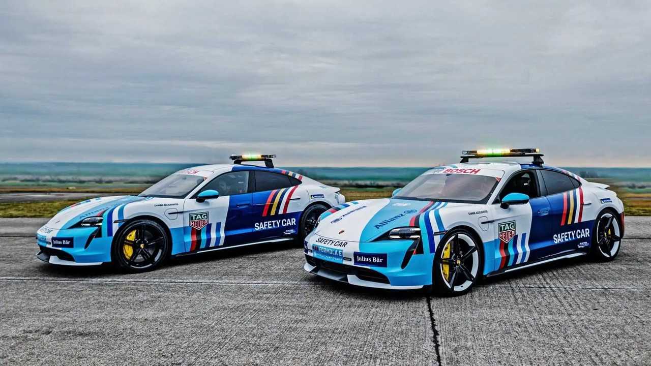Automobili di sicurezza Porsche Taycan Turbo S 2022 Formula E