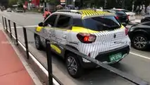 Flagra do Renault Kwid E-Tech no Brasil