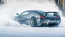 Rimac Nevera, pruebas de invierno