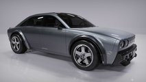 Alpha Saga Electric Sedan Passenger Side Three Quarters