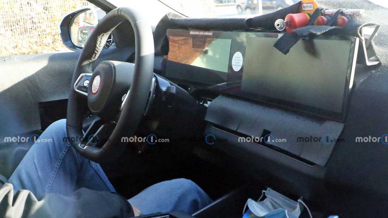 BMW i5: Das Cockpit (Erlkönigbild)