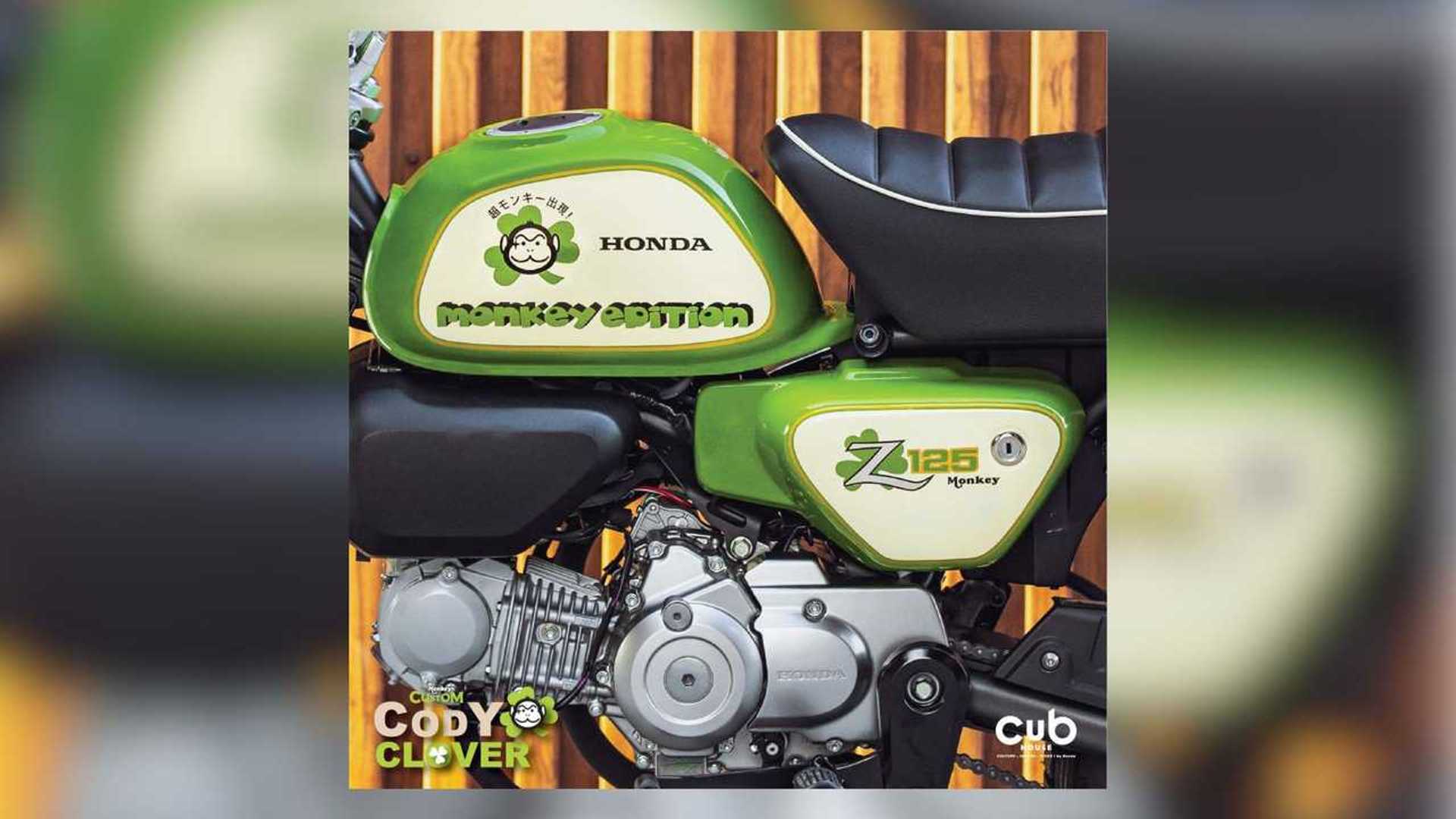 Cub House Honda Monkey Cody Clover Edition Is Here To Paint