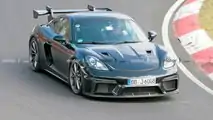 2022 Porsche 718 Cayman GT4 RS Spionagefoto