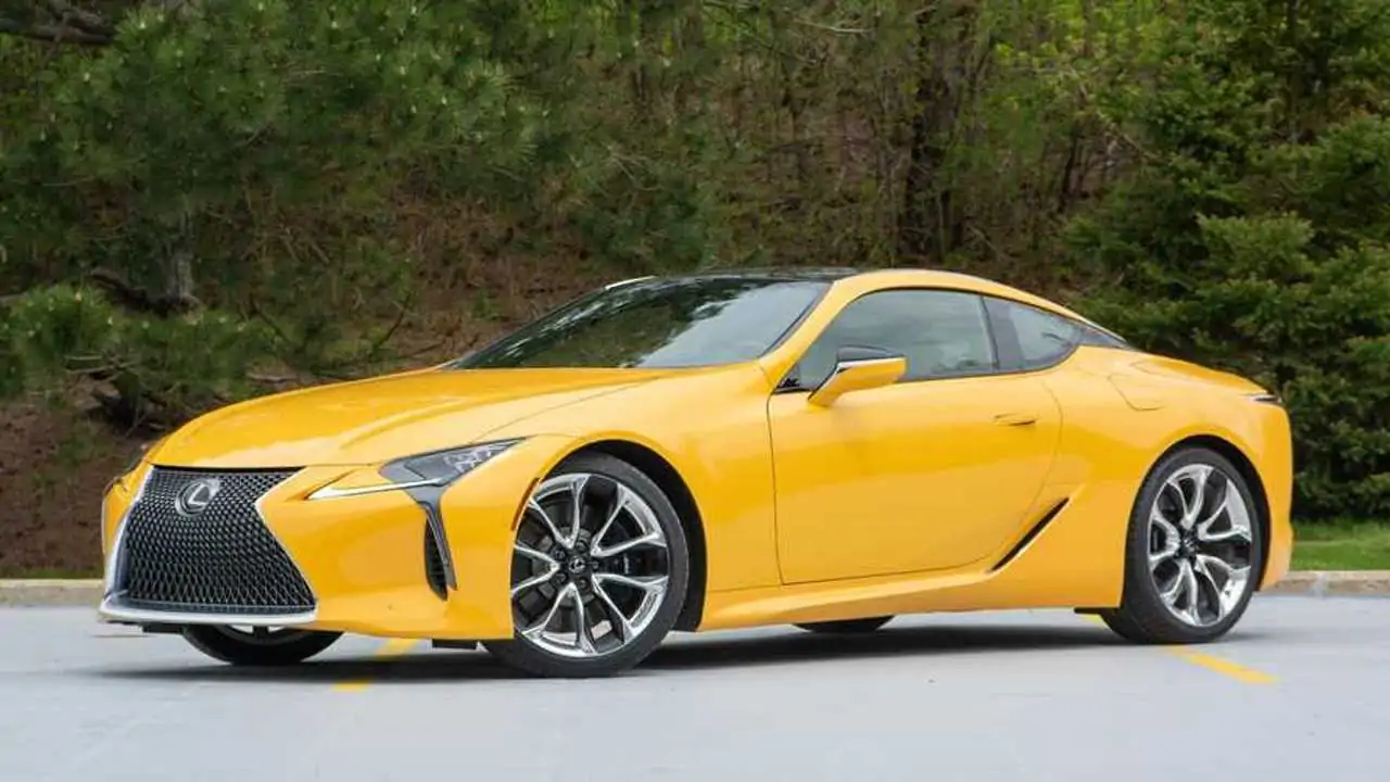 Watch Lexus Lc 500 And Jaguar F Type Drag Race Into The Sunset