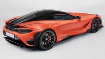 Illustration McLaren 765LT à moteur avant