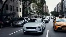 2021 Polestar 2 trafic avant quart