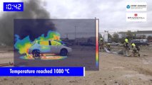 Bridgehill Creates Giant Fire Blanket That Cuts Battery Reignition In EV Blazes