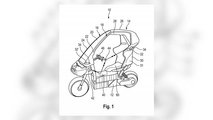 BMW Enclosed Electric Bike Roof Patent Overview