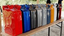 Ford Bronco Paint Colors On Gas Cans In Shade