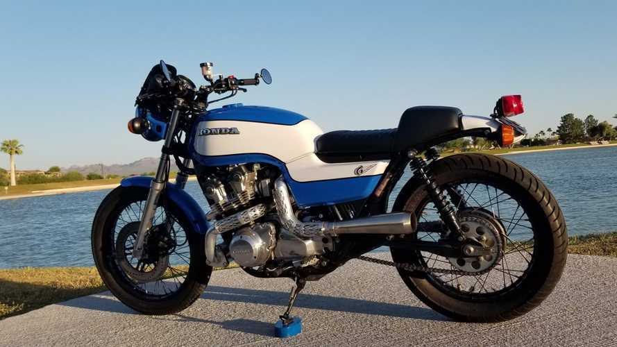 This Turbo 1979 Honda CB750 Is Not Your Average Cafe Racer