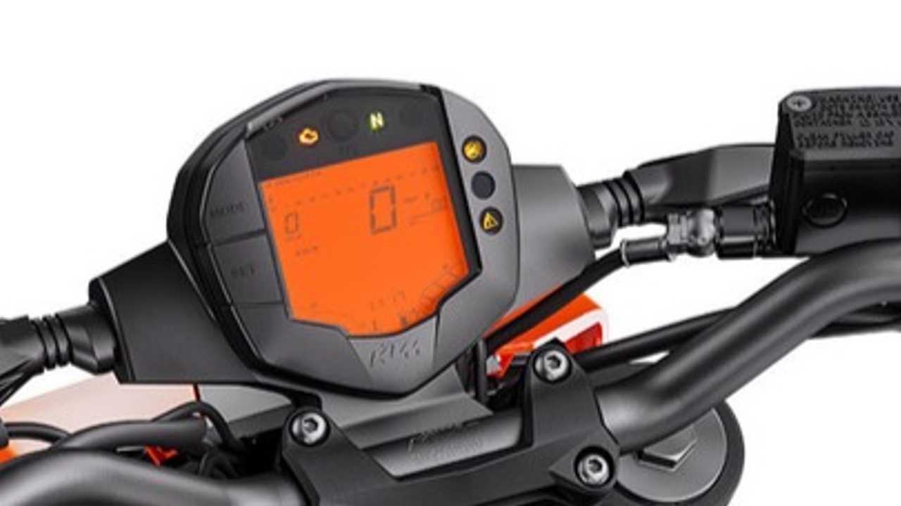 KTM 250 Duke Instrument Panel