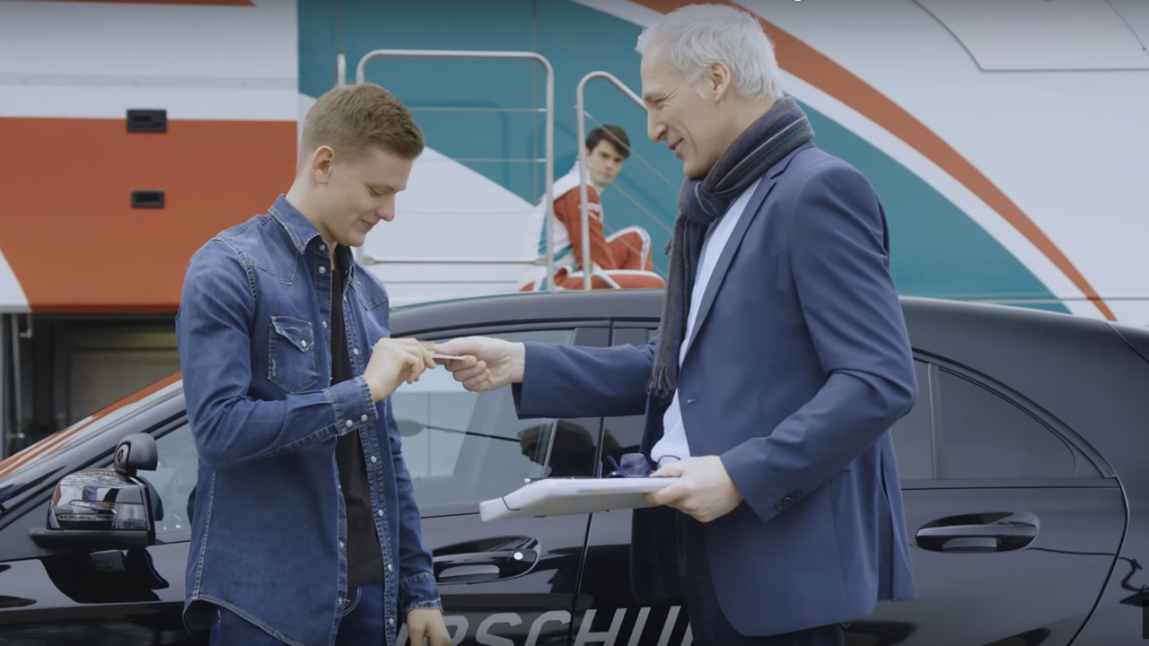 Mick Schumacher examen conducir