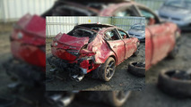 Crashed 2017 Alfa Romeo Giulia