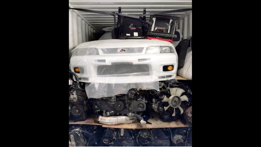Seized 1996 Nissan Skyline