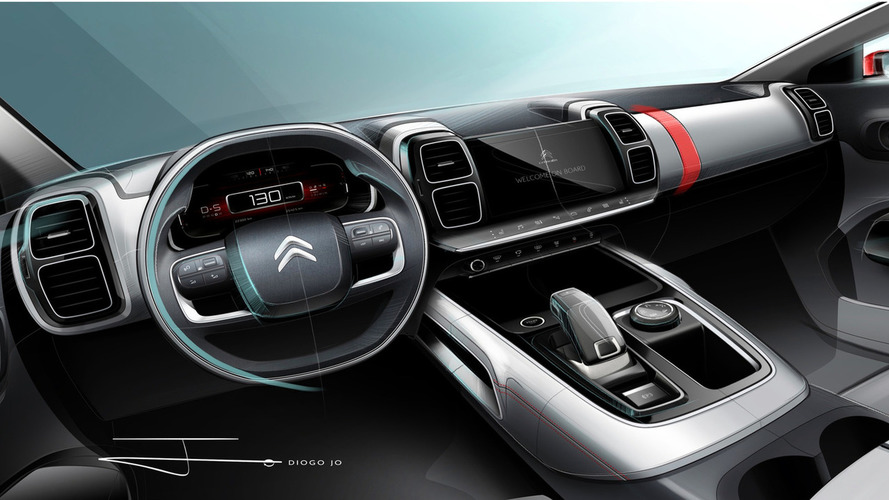 Citroen C5 Aircross teaser images