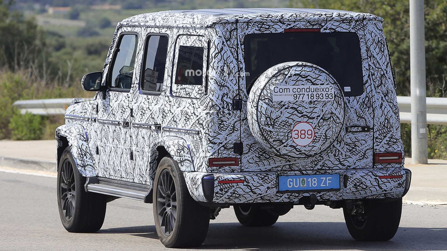 Mercedes Clase G 2018 fotos espía