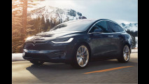 Platz 11: Tesla Model X (2.389 Kilo)