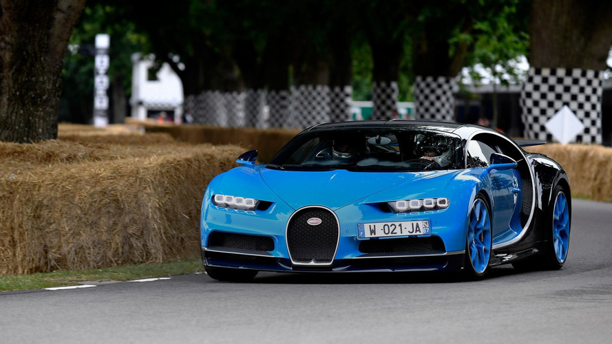 Bugatti Chiron at Goodwood 2017