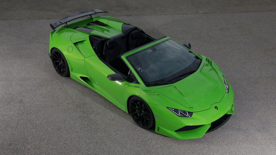 Lamborghini Huracan Spyder wide body by Novitec
