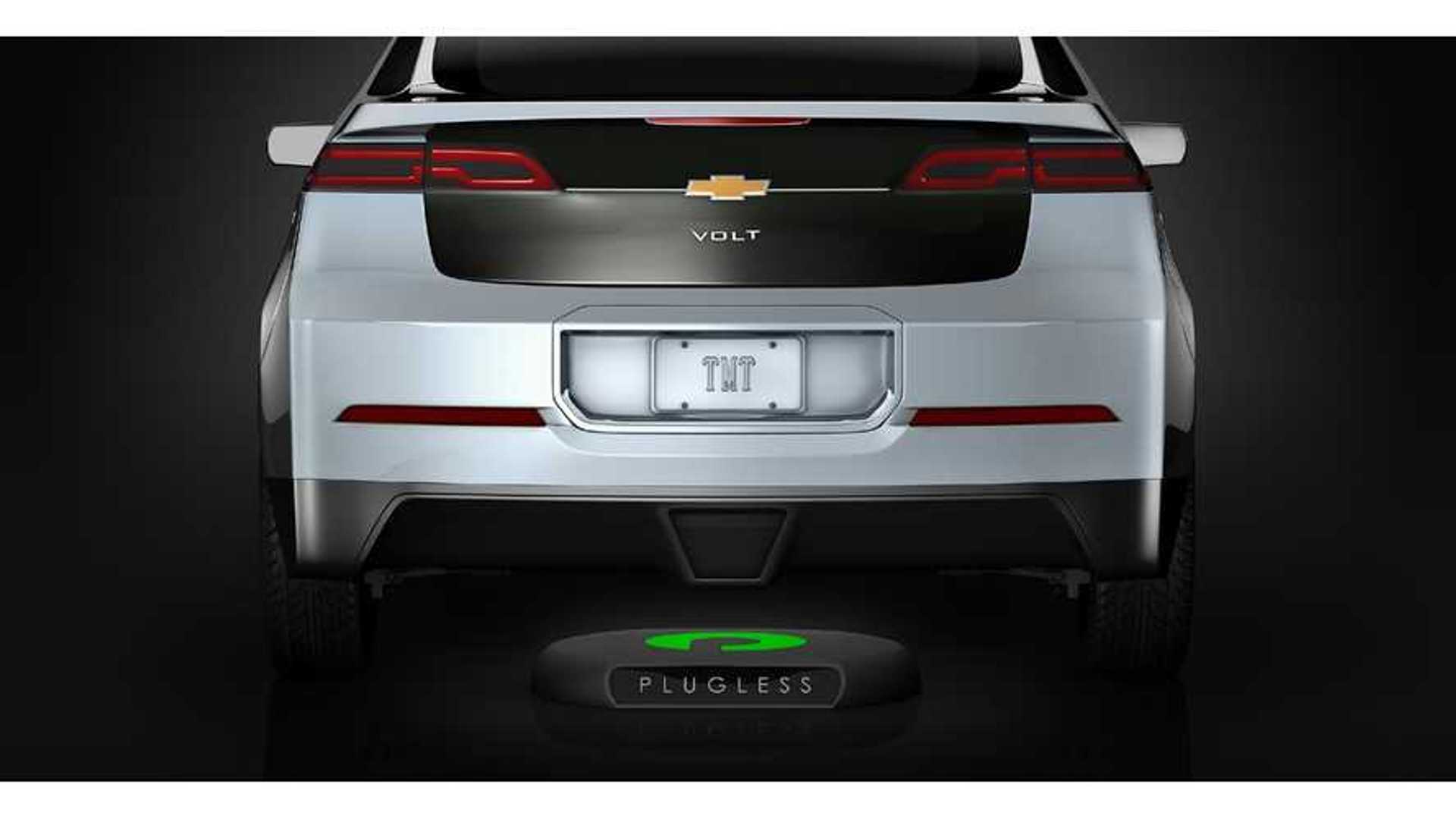 Wireless Charging Of Chevrolet Volt With Plugless Video