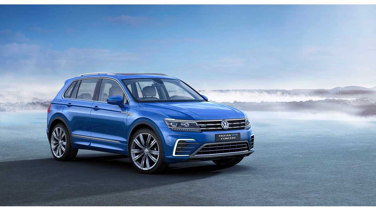 Volkswagen To Unveil Plug In Hybrid Tiguan At 2016 NAIAS