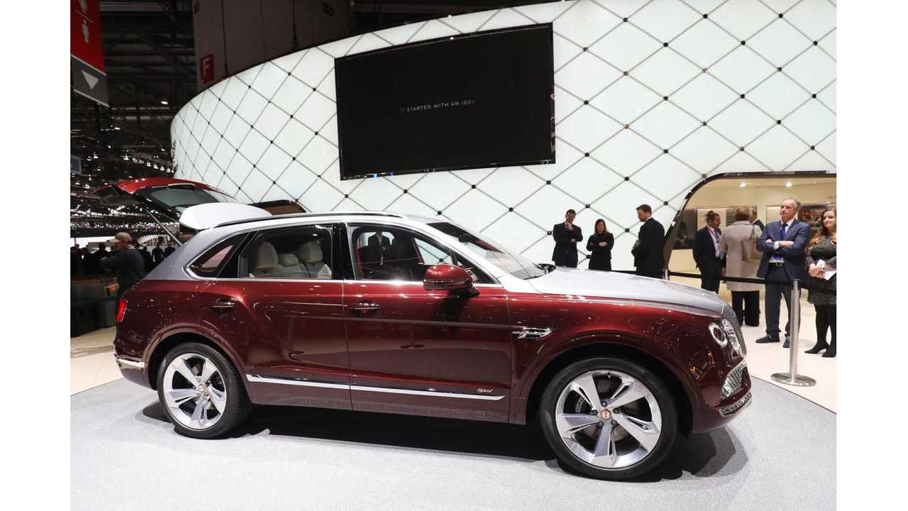 Bentley Bentayga Hybrid (plug-in hybrid)
