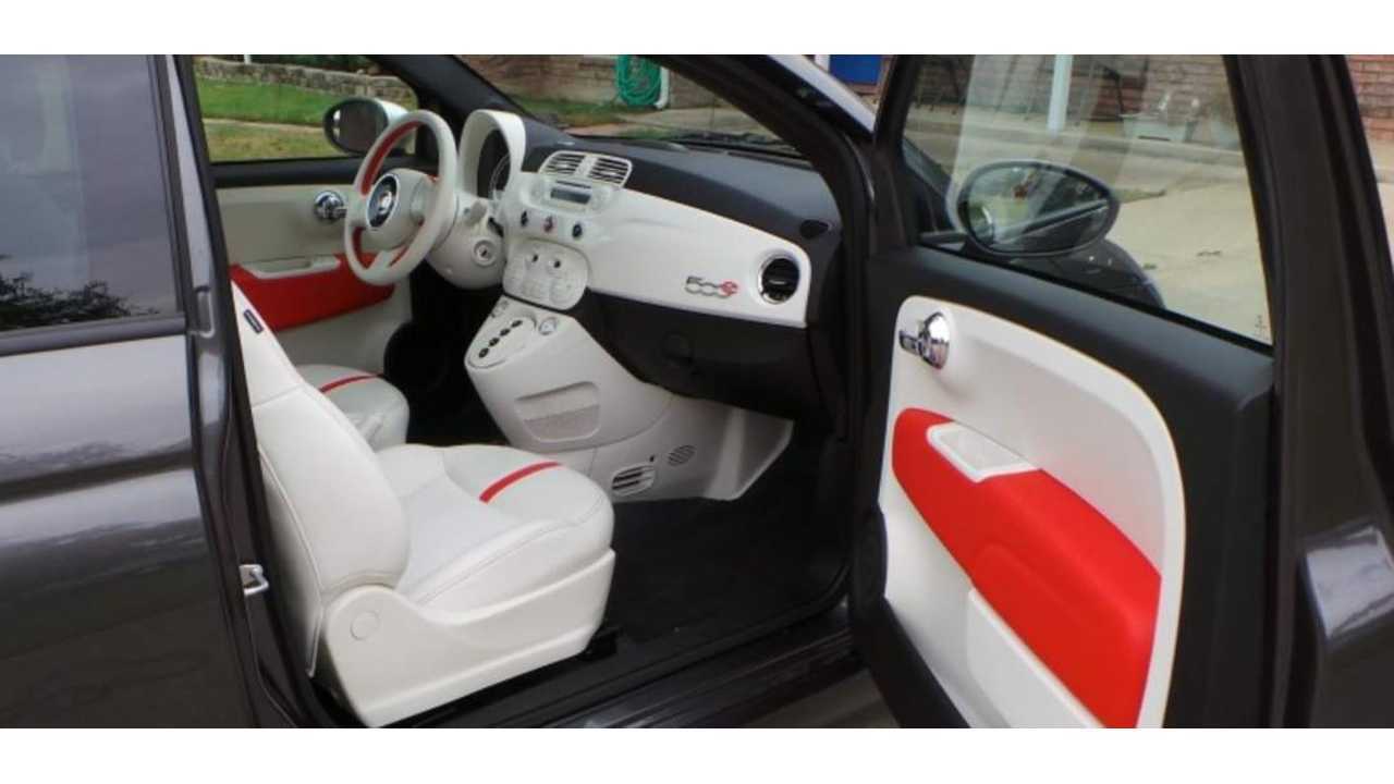 A look inside my FIAT 500e