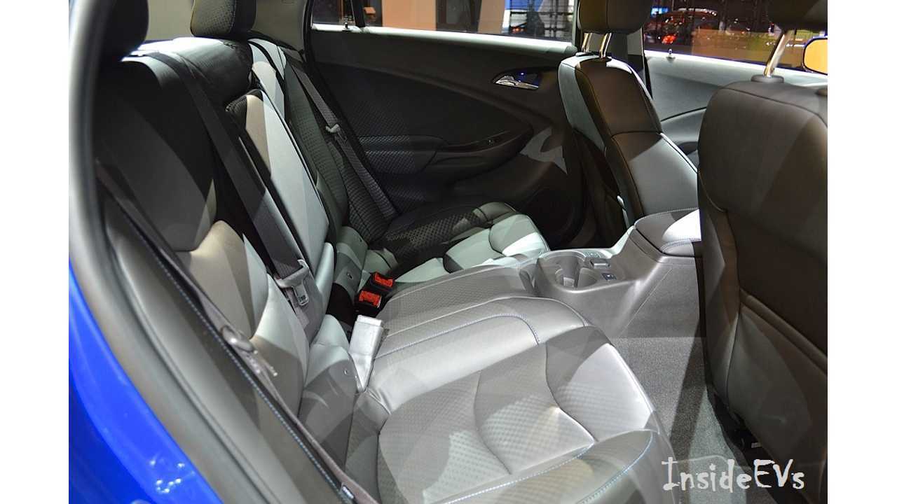 Always A Lively Topic - The Chevy Volt's Rear Seating! ((Image: Mike Anthony/InsideEVs)