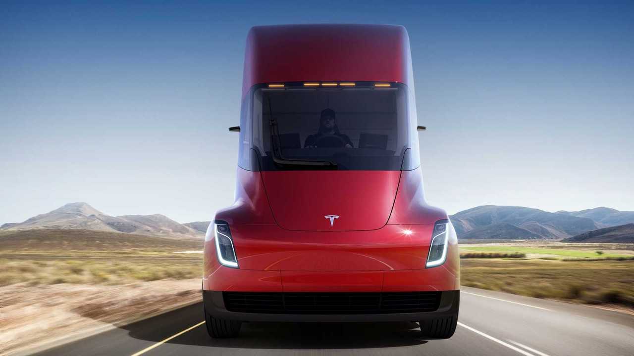 Tesla Semi exterior front