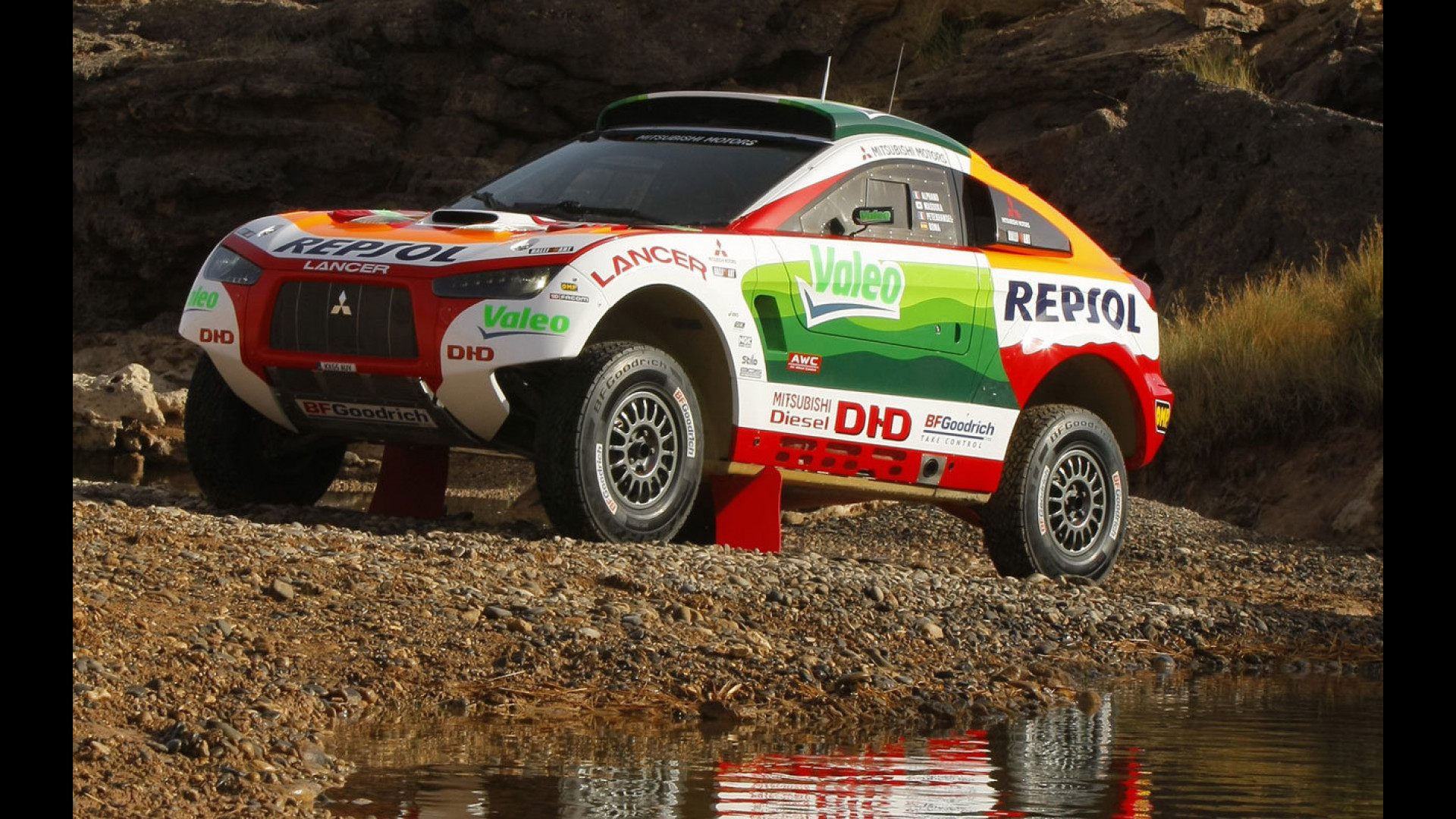 Dakar 2009 Mitsubishi Mitsubishi Sport Lancer D-ID alla Dakar 2009