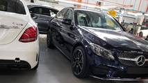 Mercedes-Benz C43 Spy Shots