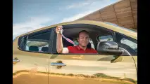 Nissan, una Leaf dorata per Rio 2016
