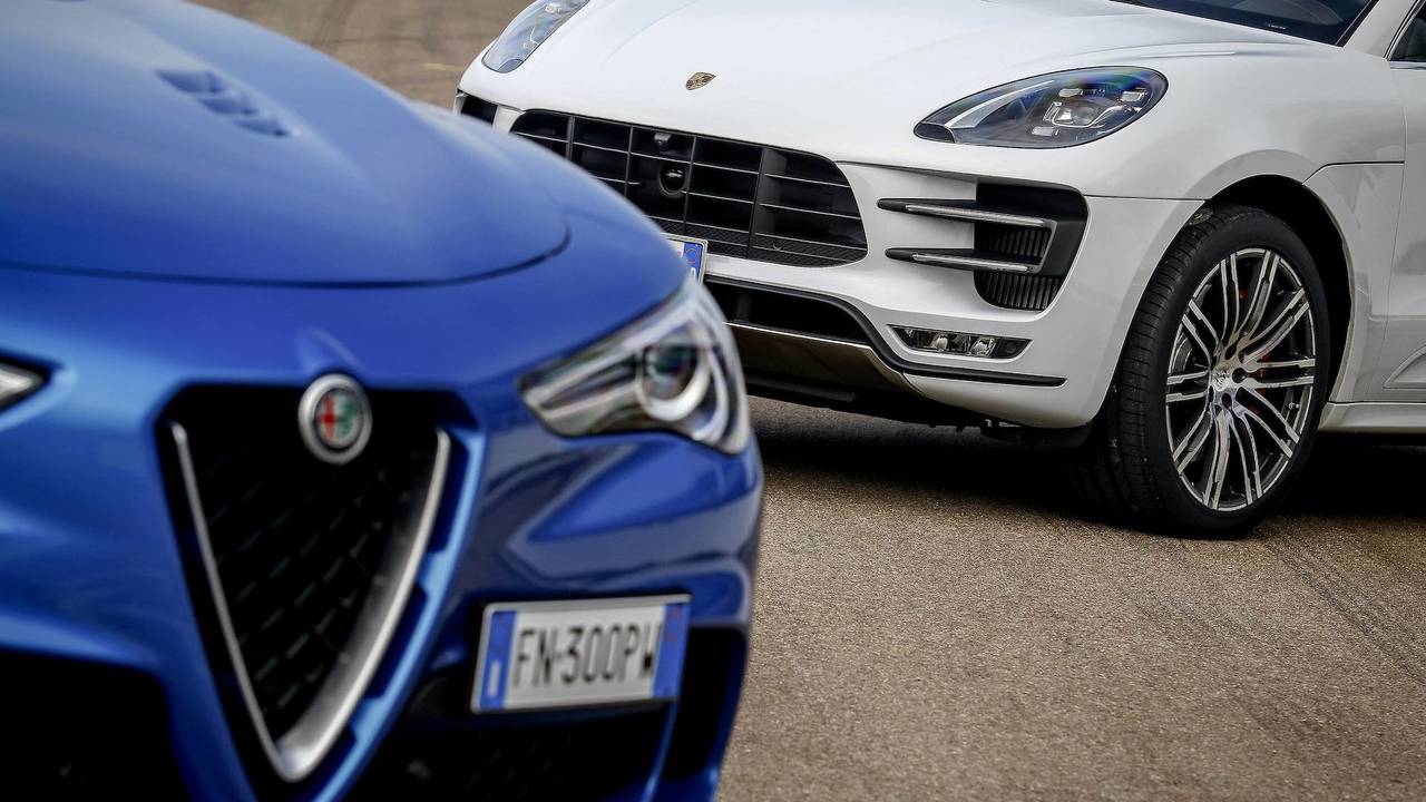 Alfa Romeo Stelvio Quadrifoglio Vs Porsche Macan Turbo