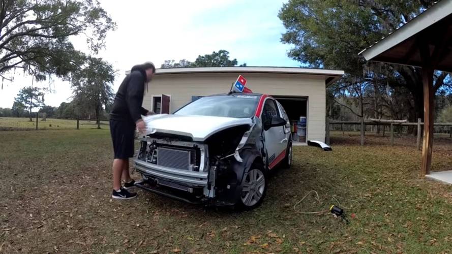 Domino's Pizza Chevy Spark DXP Car