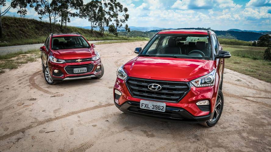 Comparativo Hyundai Creta Sport x Chevrolet Tracker Turbo