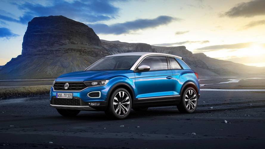 VW T-Roc coupe render
