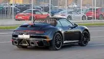 Next-Gen Porsche 911 Cabriolet Spy Shots