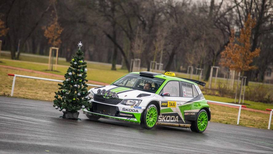 Skoda Fabia R5 taxi
