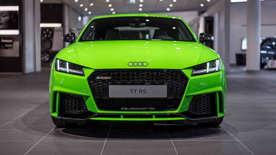 2016 Audi TT RS Lime Green