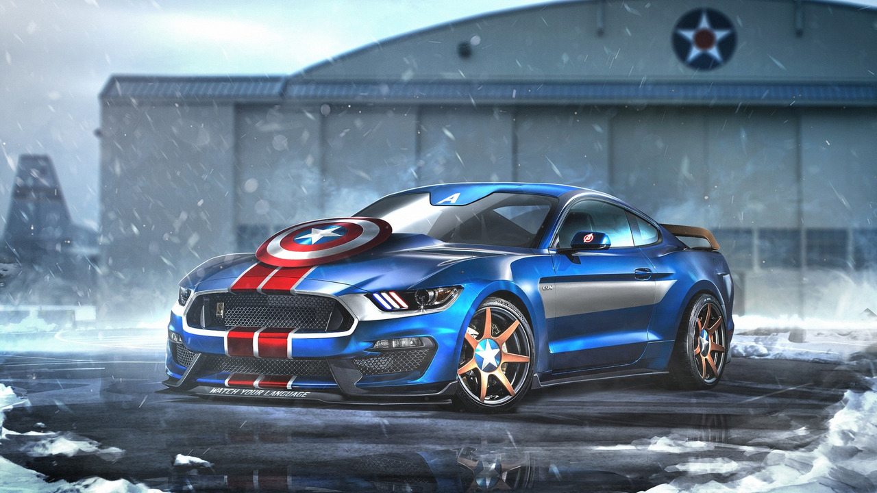 Captain America - Ford Mustang GT350R Captain America - Ford Mustang GT350R