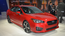 2017 Subaru Impreza live at New York Auto Show 2016